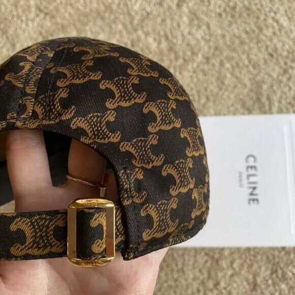 CELINE Deep Brown baseball cap - Picture 5 of 5